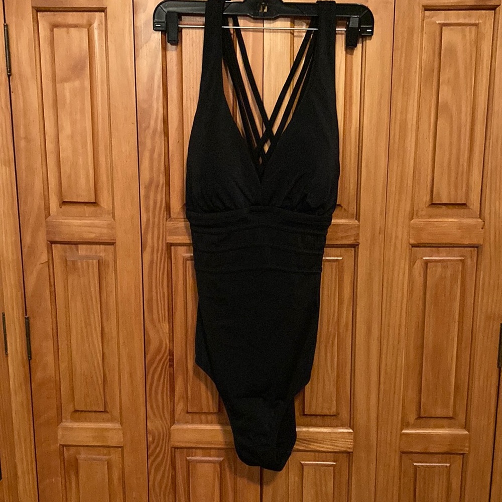 Swimsuit For All; One Piece; Black; Swimsuit;